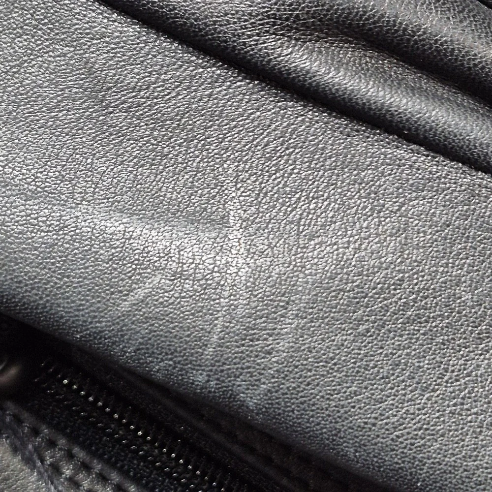 Adidas Leather Garment Bag Black Travel Suit Carrier Hanging‎ Business Luggage